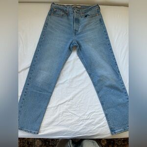 Levi's Blue Straight Leg Jeans